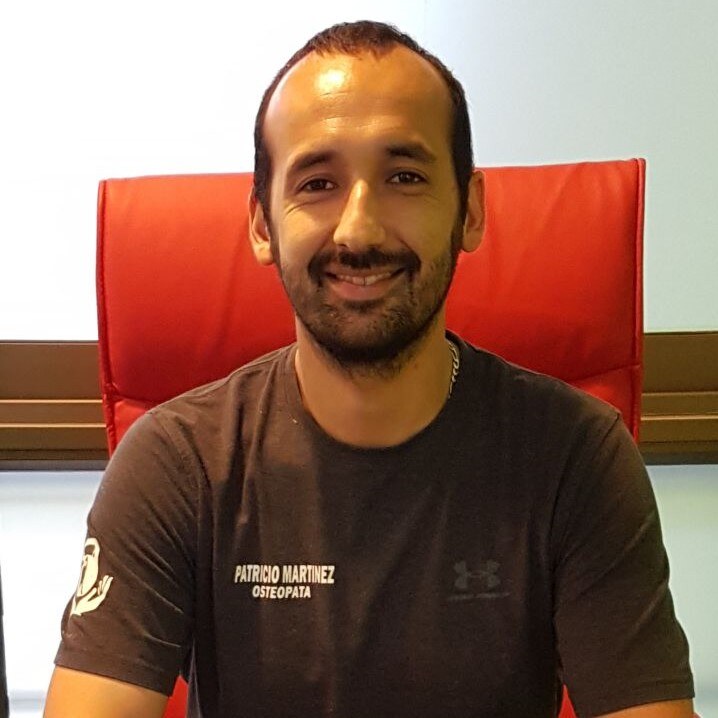 Patricio Martínez, osteópata para bebés